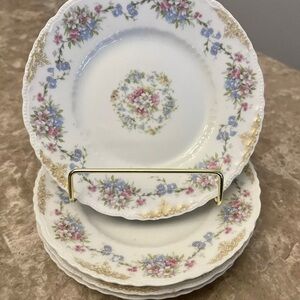 Vintage Theodore Haviland Limoges France Fine China Porcelain Saucers Plates